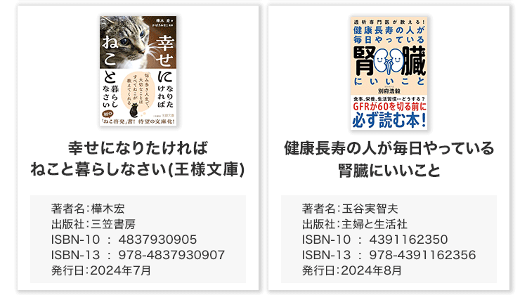 書籍発行実績事例